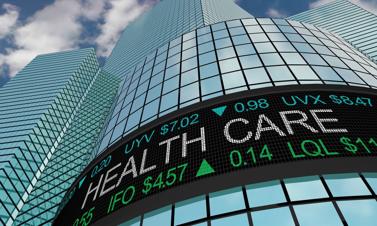 Most and least shorted healthcare stocks with up to $2B market cap